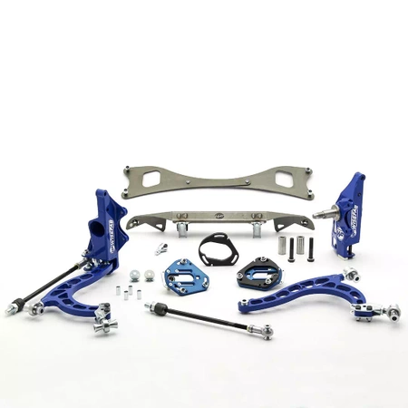 Nissan S14 S15 Front V2 Drift Angle Lock Kit with Rack Relocation